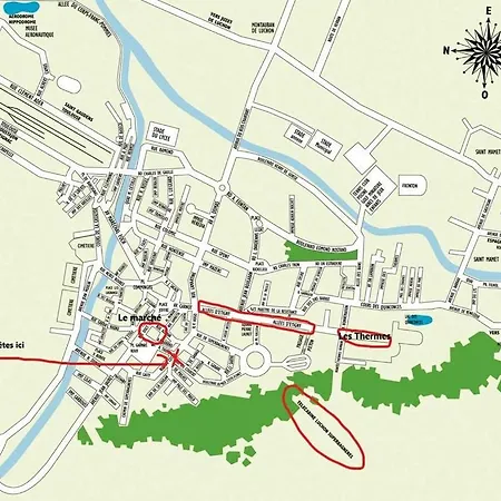 Hyper Centre Refait A Neuf Daire Bagnères-de-Luchon